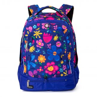 farverig skoletaske til piger i 3. klasse og op